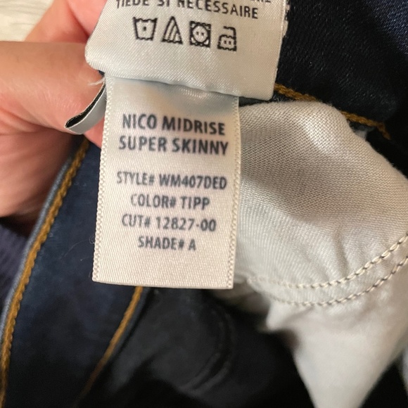 HUDSON Nico Midrise Super Skinny Jeans Size 26 - Picture 13 of 13